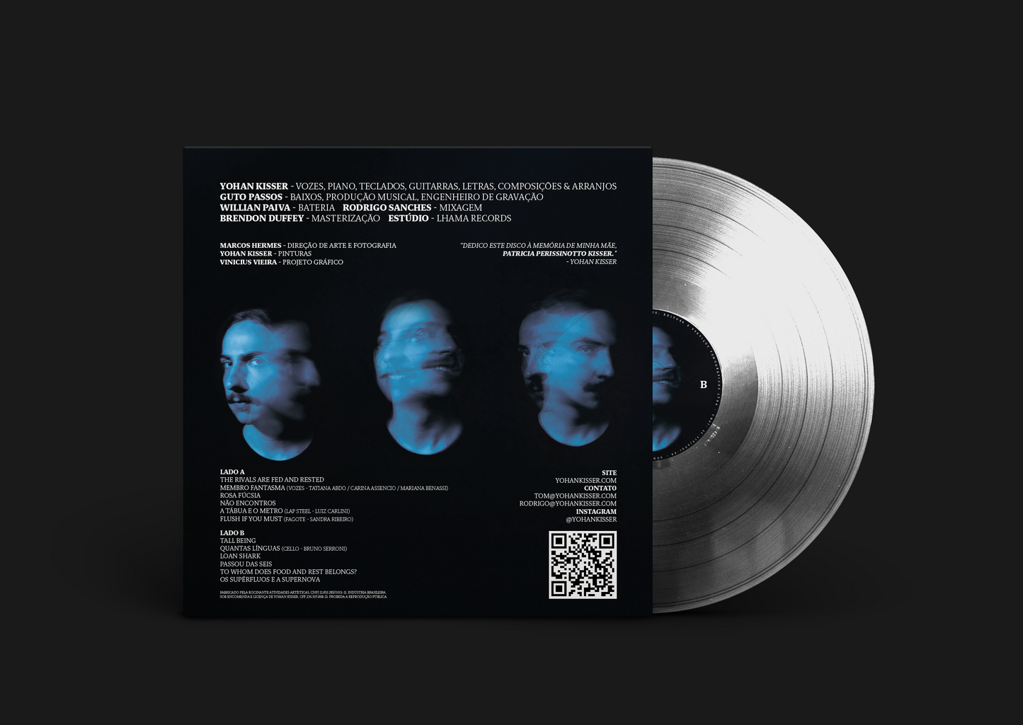 Vinil Autografado - "The Rivals Are Fed and Rested"